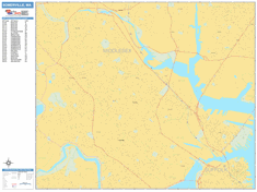 Somerville Massachusetts Zip Code Wall Map (basic Style) By Marketmaps