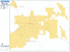 Rapid City South Dakota Zip Code Map - United States Map