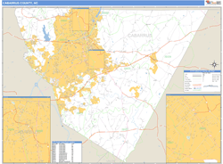 Cabarrus County Map