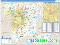 Dallas+tx+zip+code+map