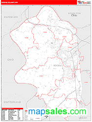 county zip map boone wall code ky maps kentucky