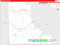 county map walthall ms wall maps mississippi