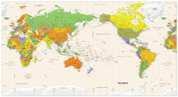 Political+world+map+with+cities