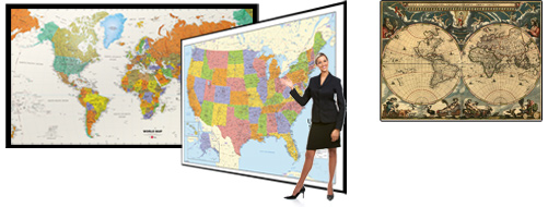 Click for more Wall Map Selections at MapSales.com!