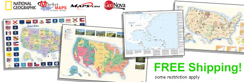 World's largest selection of Topical USA Wall Maps