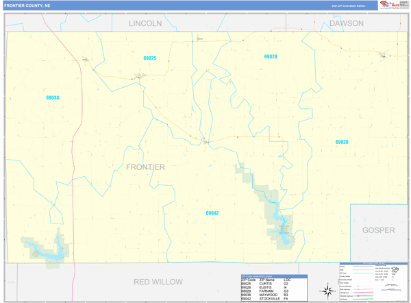 Lincoln Nebraska Zip Code Map