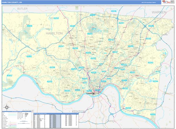 Area Cincinnati Cincinnati Zip Code Map - vrogue.co