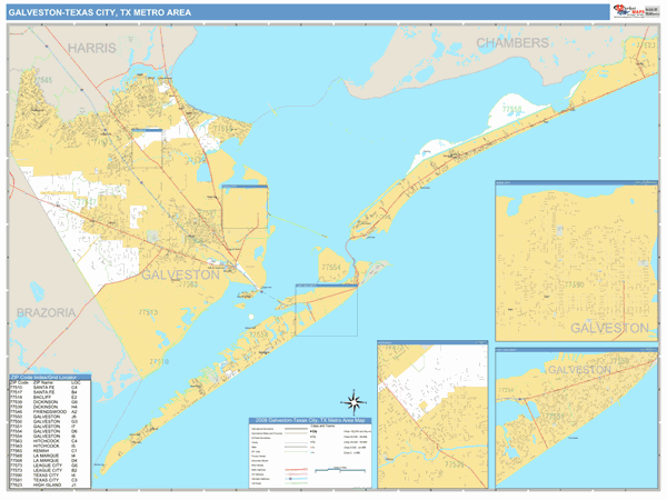 Galveston Texas Zip Code Map United States Map 0915