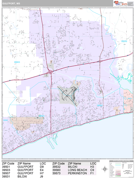 Gulfport Base Map