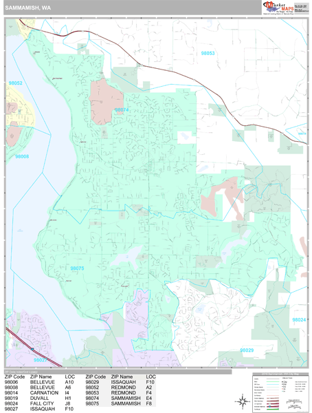 Sammamish City Limits Map