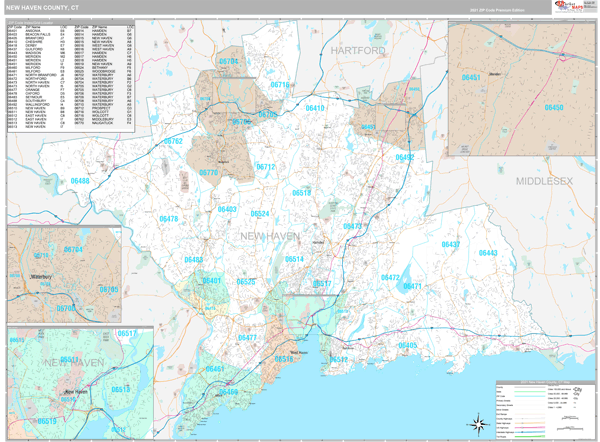 Fairfield County, OH Zip Code Wall Map Red Line Style By, 54% OFF