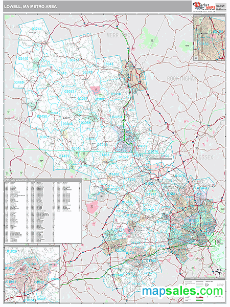 Lowell Mi Zip Code Map - Map