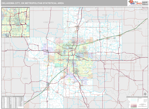 Oklahoma City Zip Code Map World Map