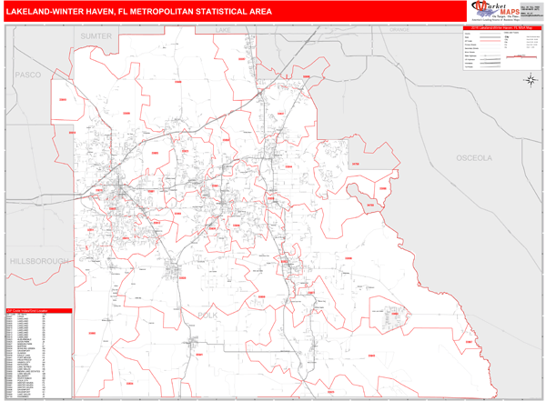 Lakeland Fl Zip Code Map Map 6707