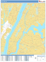 New York Wall Map