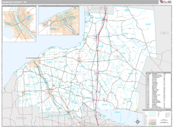 Oswego, Ny Wall Map