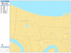 Zip Code Map Of Metairie La - United States Map