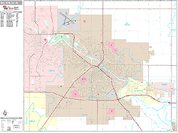 Waterloo Iowa Zip Code Map - Map