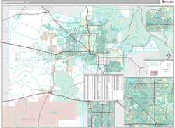 Zip Code Map Of Maricopa County Az - United States Map