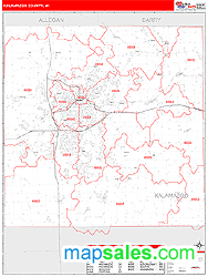 Kalamazoo Mi Zip Code Map - United States Map