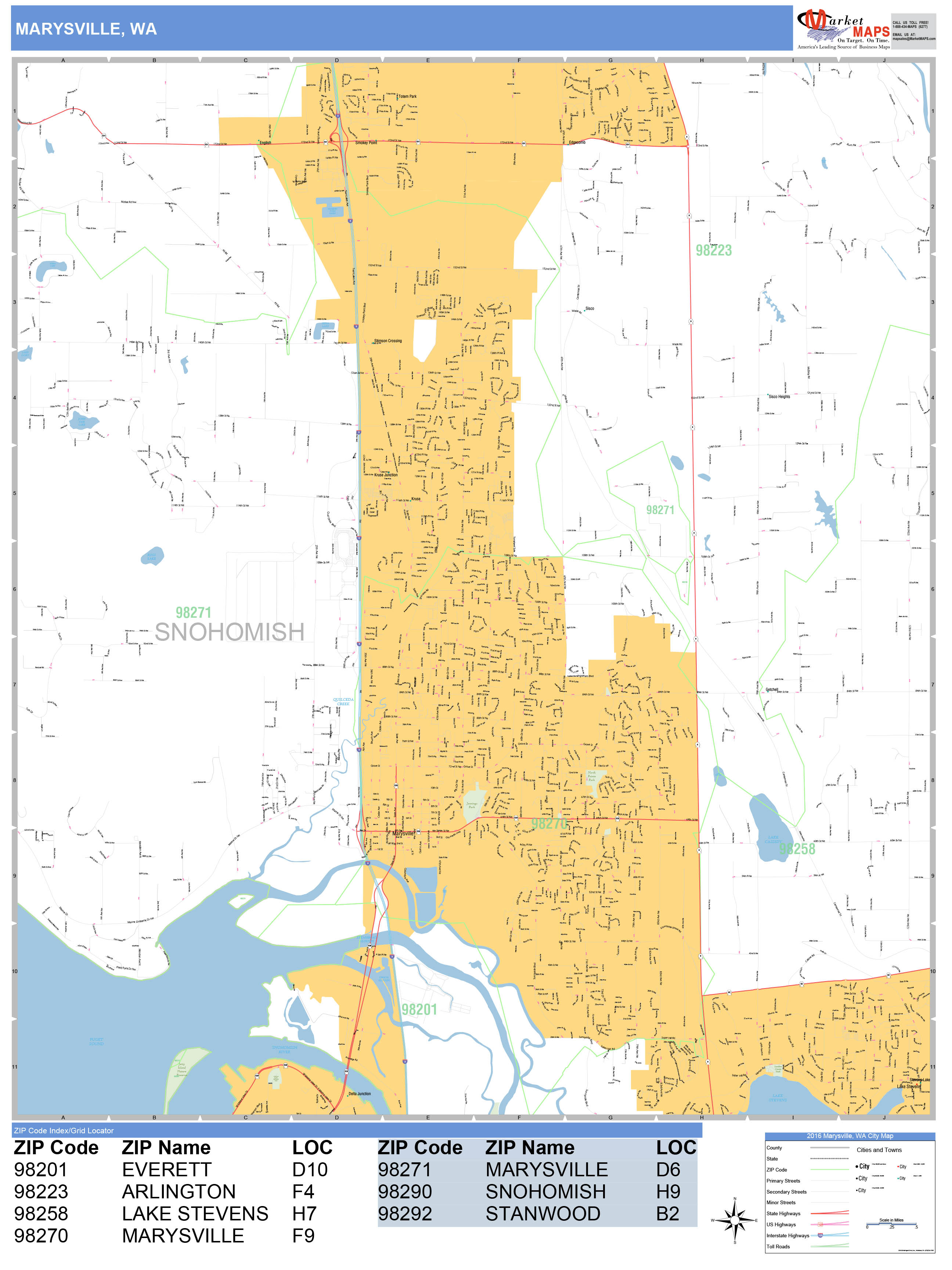 Washington Wall Map Color Cast Style By Marketmaps Ma - vrogue.co