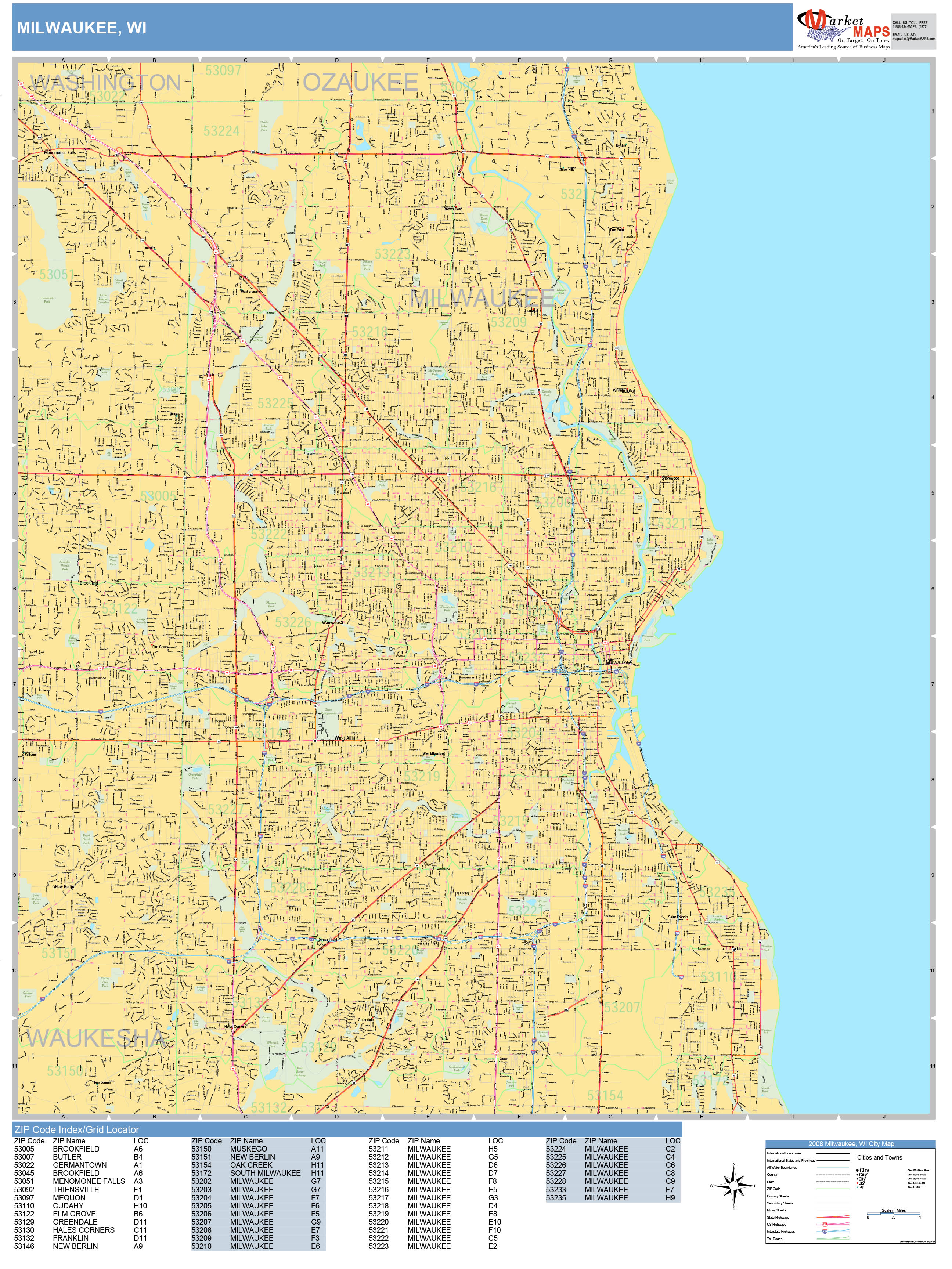 Zip Code Map Of Milwaukee Draw A Topographic Map Images And Photos Finder   Milwaukee WI 