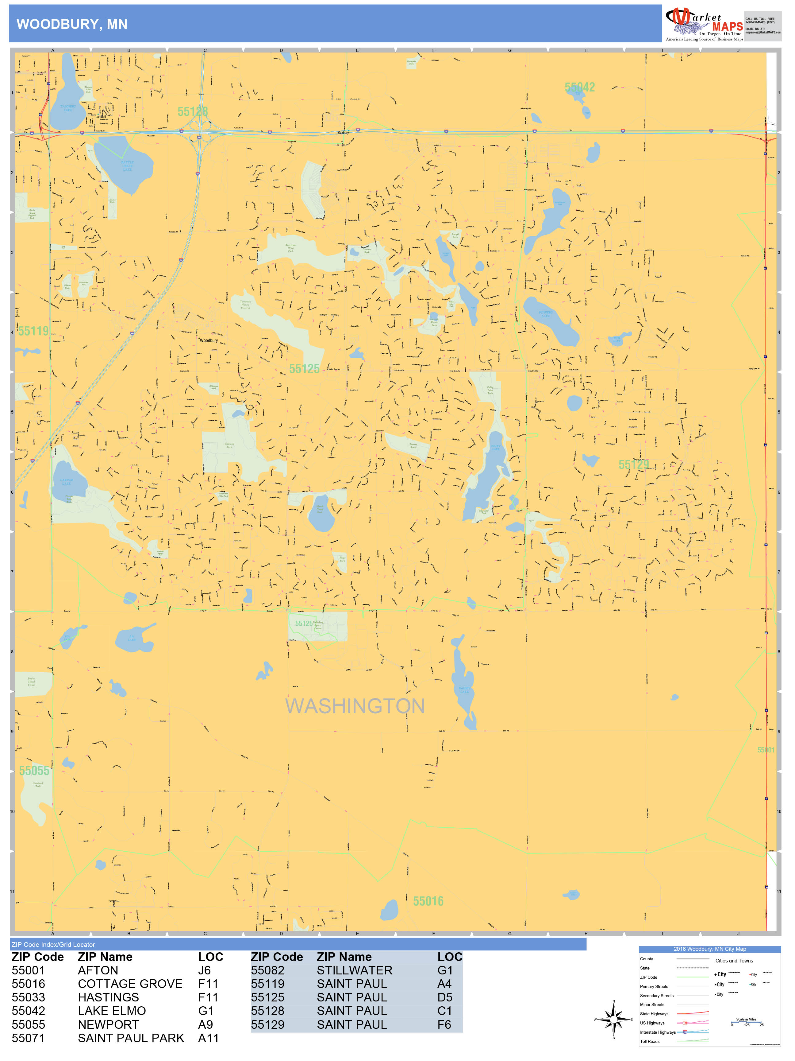 Woodbury County Ia Wall Map Premium Style By Marketma - vrogue.co