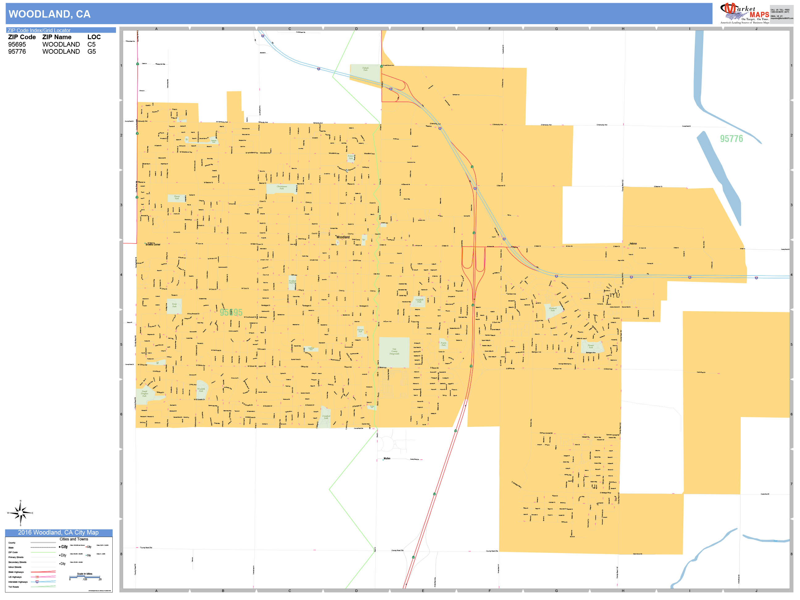 California Wall Map Basic Style By Marketmaps