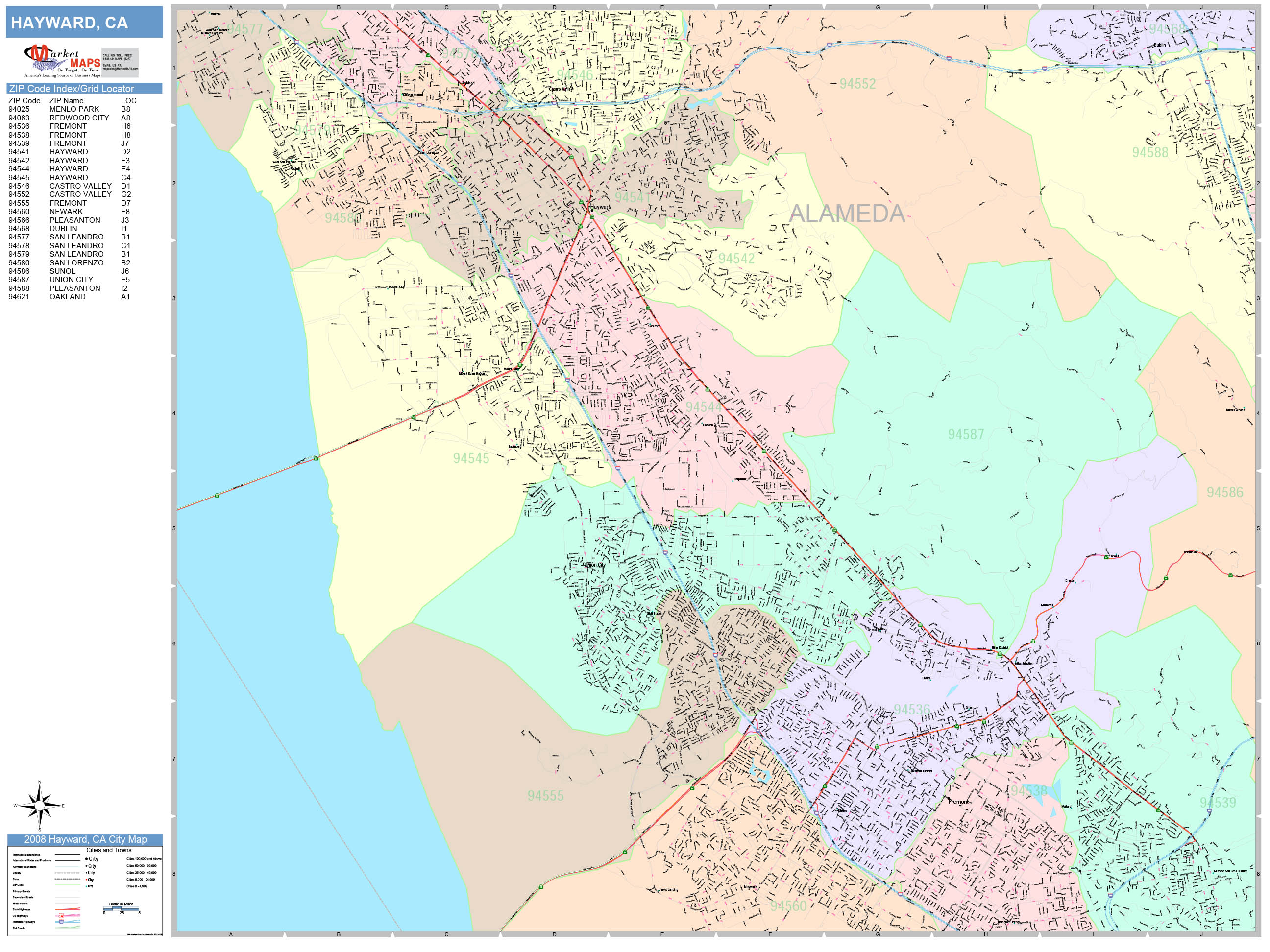 California Wall Map Color Cast Style By Marketmaps Images And Photos Finder