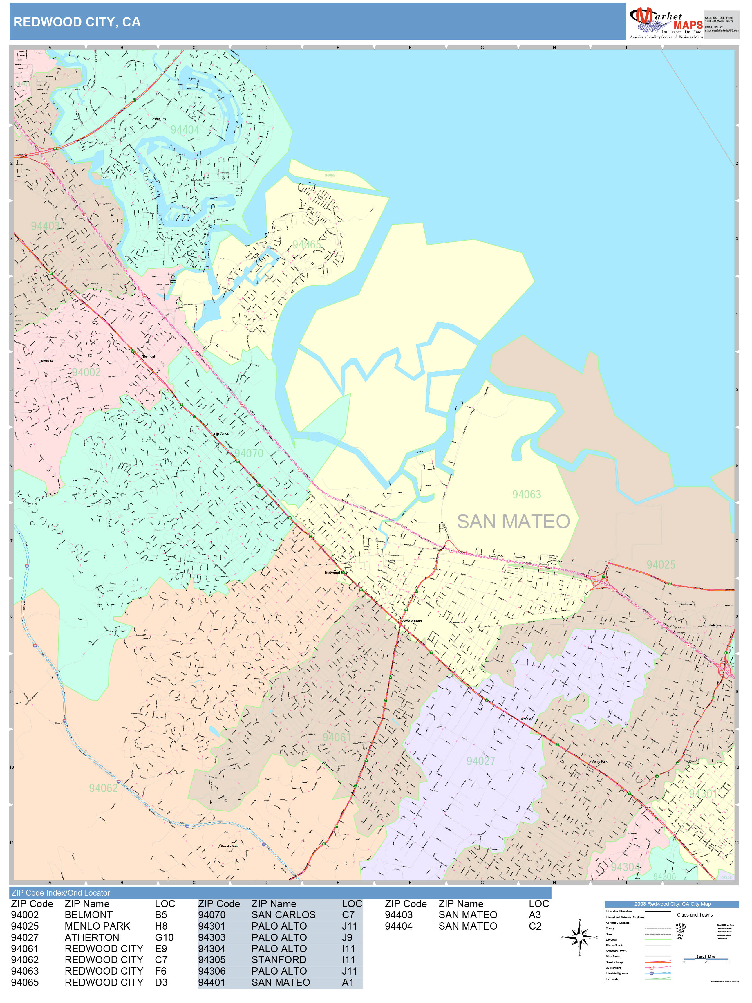 redwood city driving test route