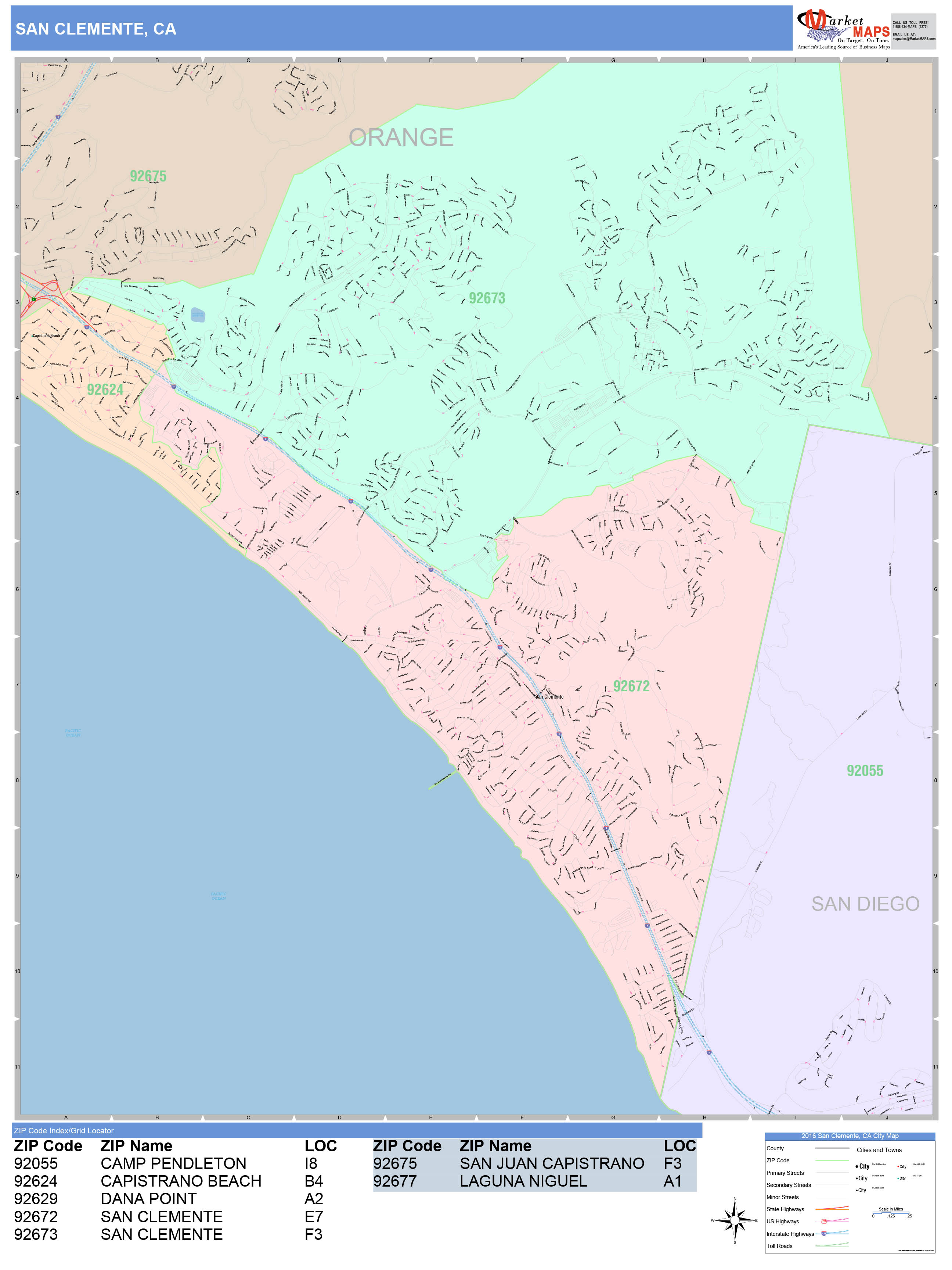 Redding California Wall Map Color Cast Style By Marketmaps Mapsales ...