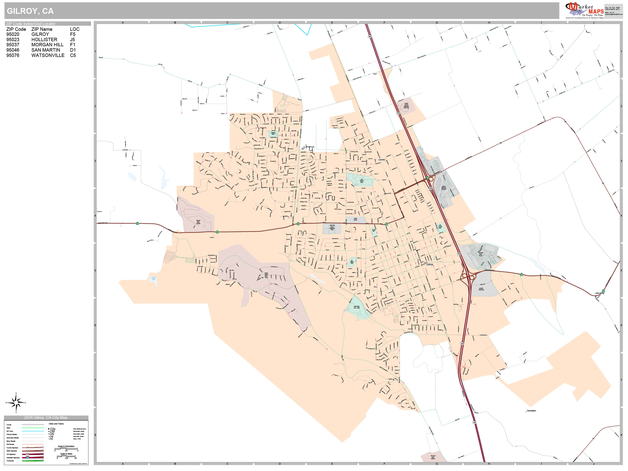 California High Speed Rail Map Gilroy