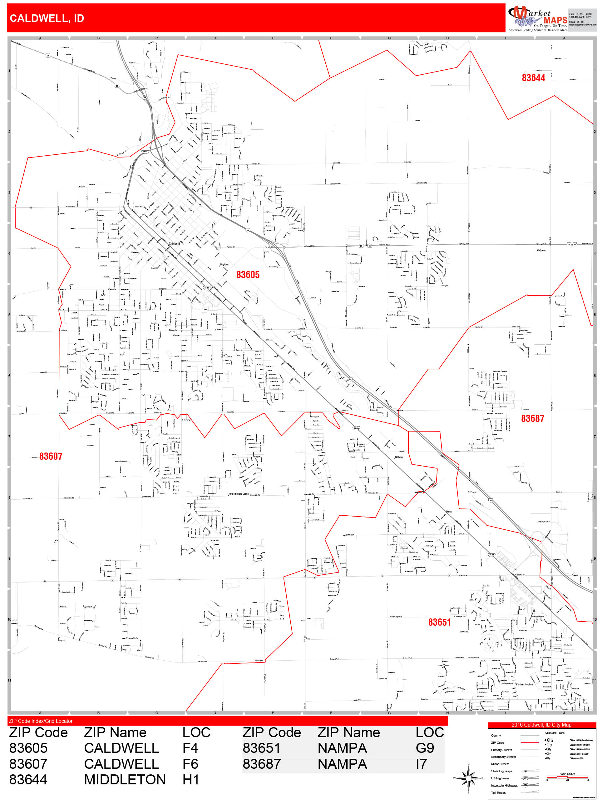 Mississippi Zip Code Wall Map Red Line Style By Marke 0482