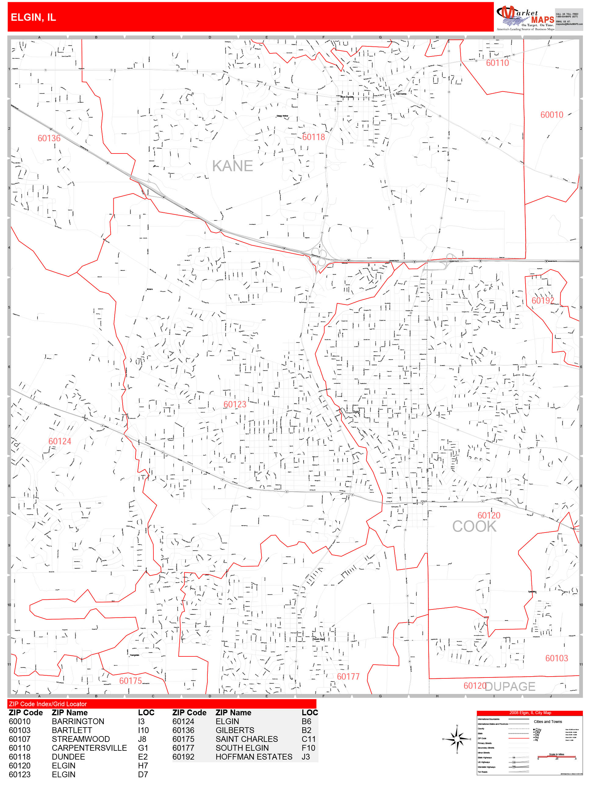 Elgin County Map 5843