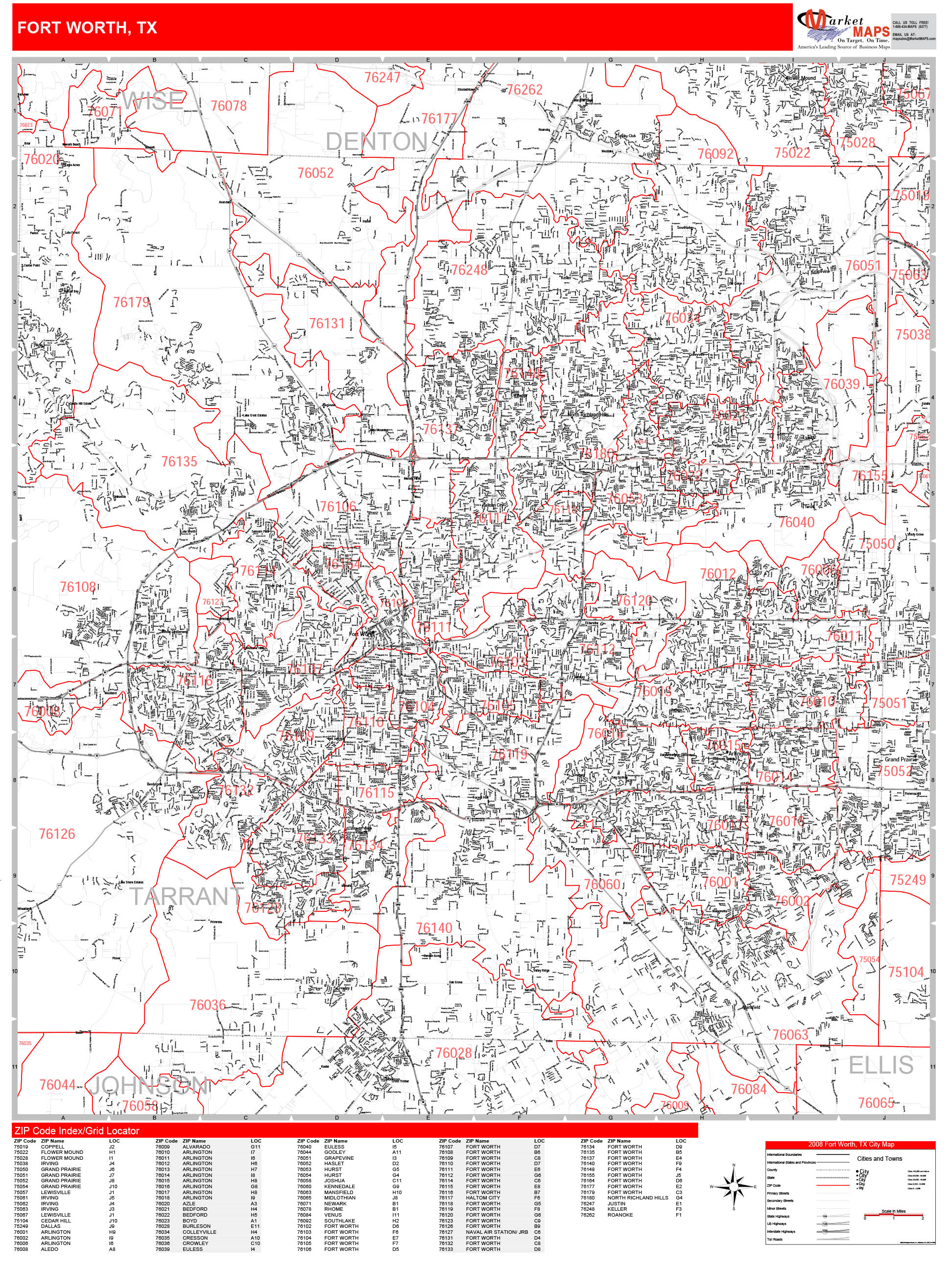 29 Fort Worth Zip Code Map Maps Database Source - vrogue.co