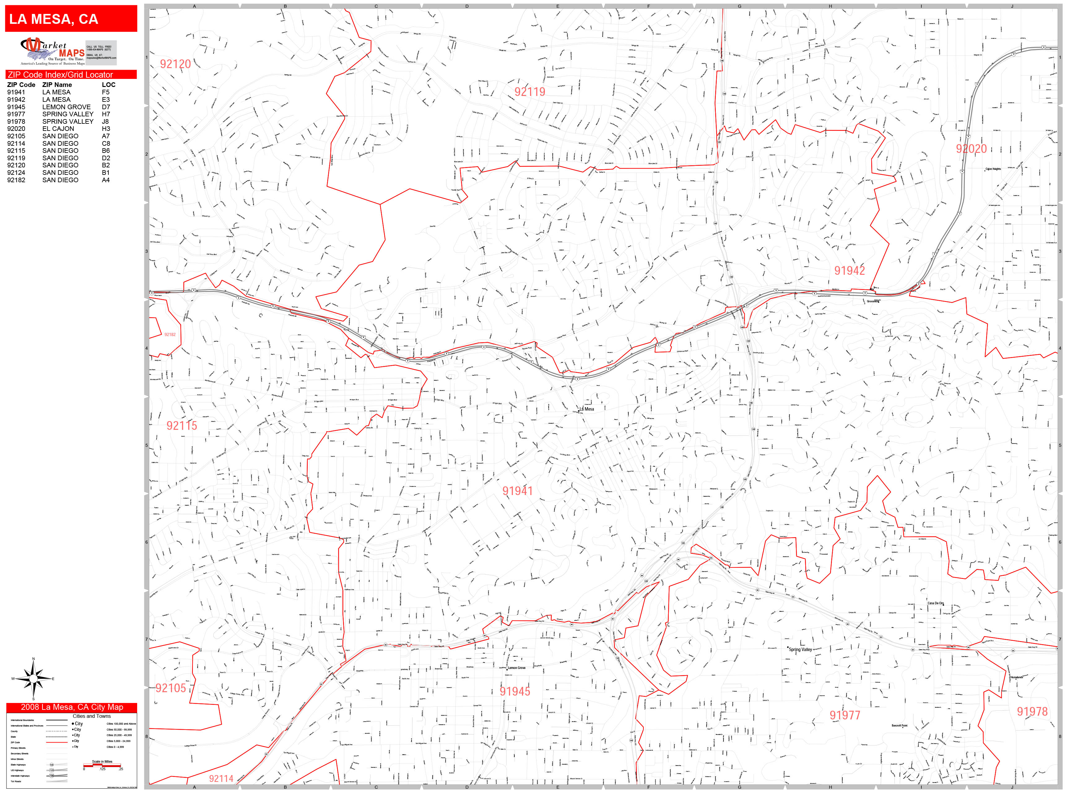 la-mesa-zip-code-map-map-images-and-photos-finder