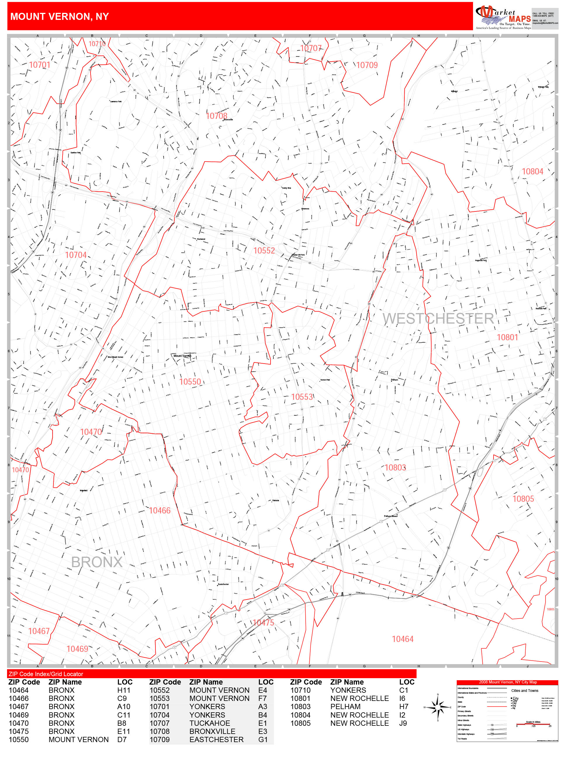 Mt Vernon Zip Code Map - United States Map