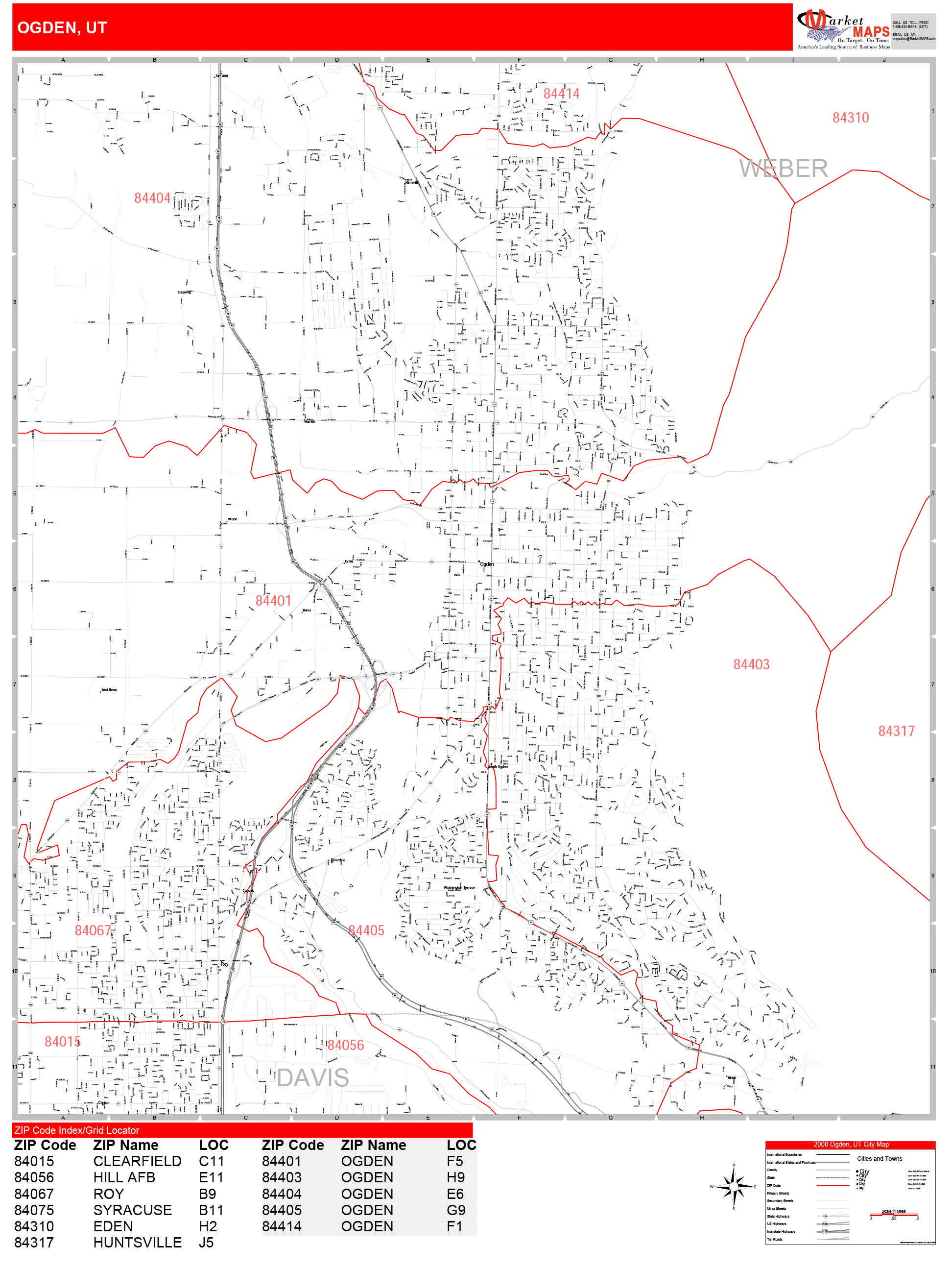 Ogden Ut Zip Code Map United States Map 6792