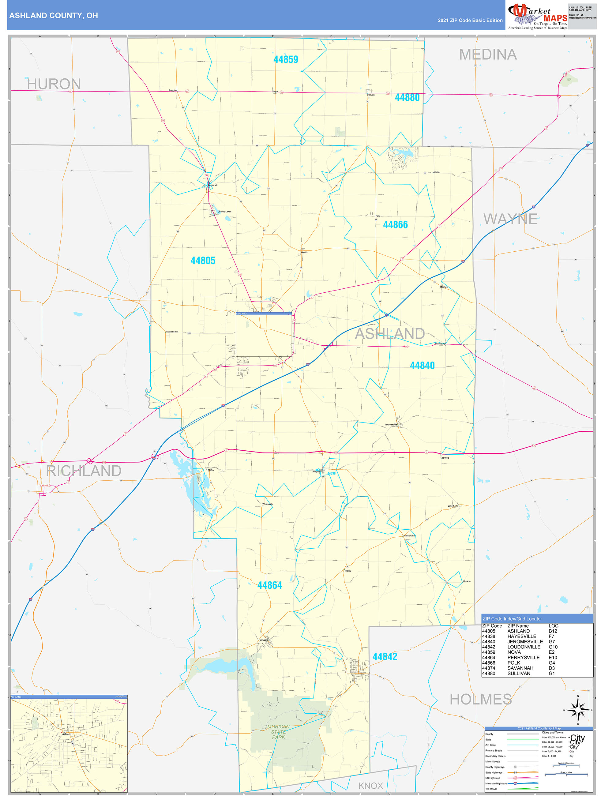 milton township ashland county ohio