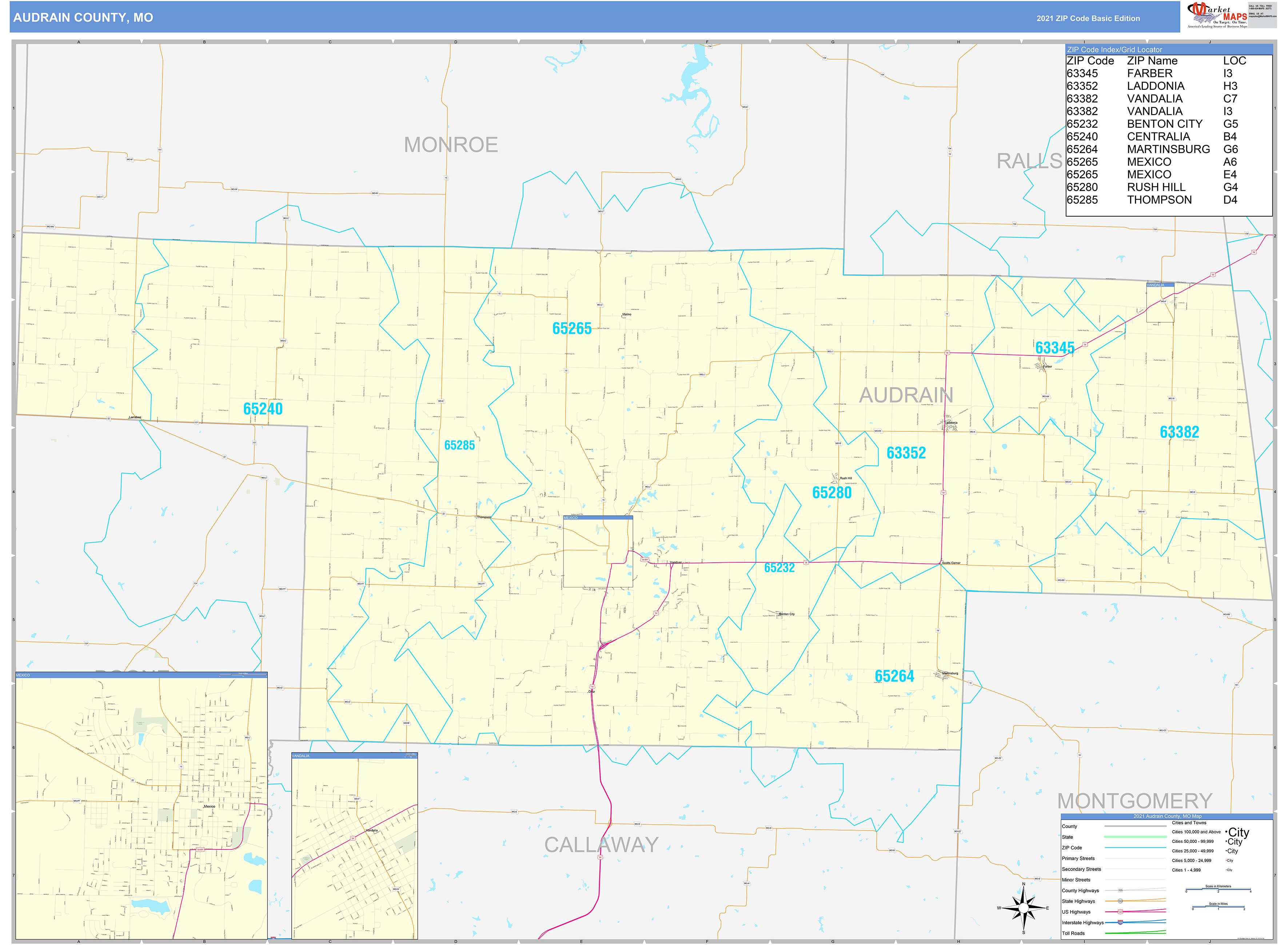 Chesapeake Virginia Wall Map Basic Style By Marketmap 3338