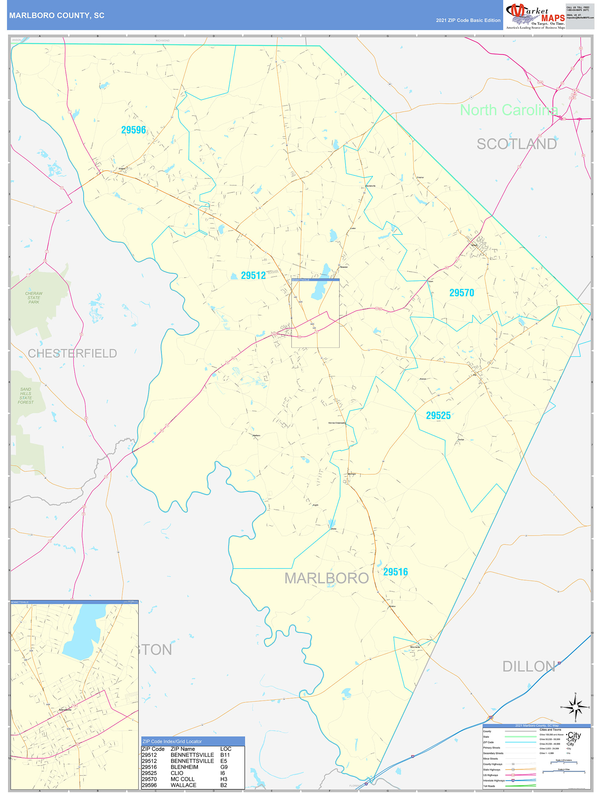 Marlboro County Gis Map