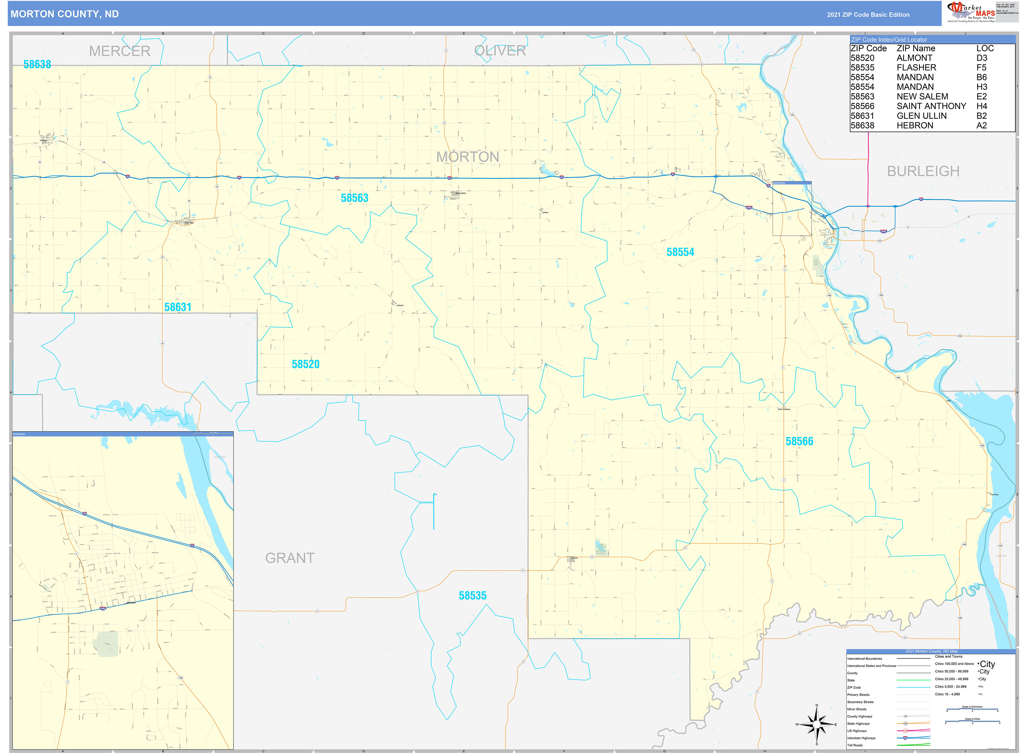 Williston North Dakota Zip Code Map - United States Map