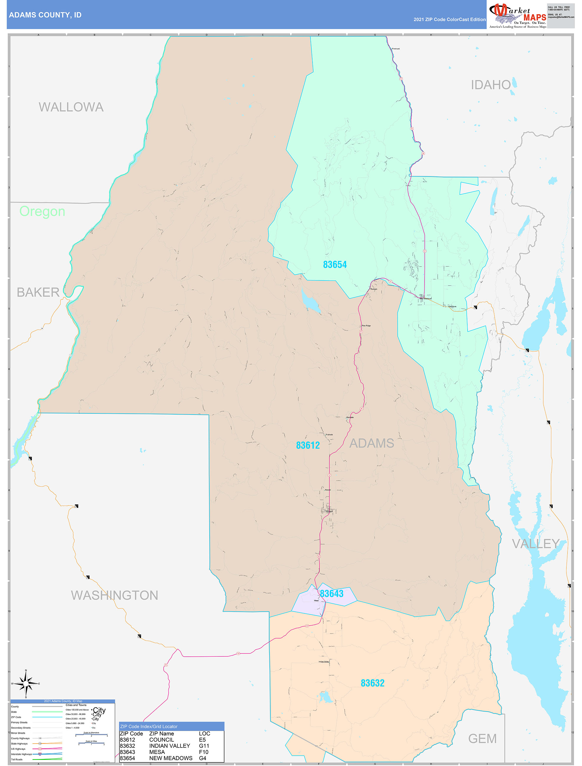 Adams County Precinct Map