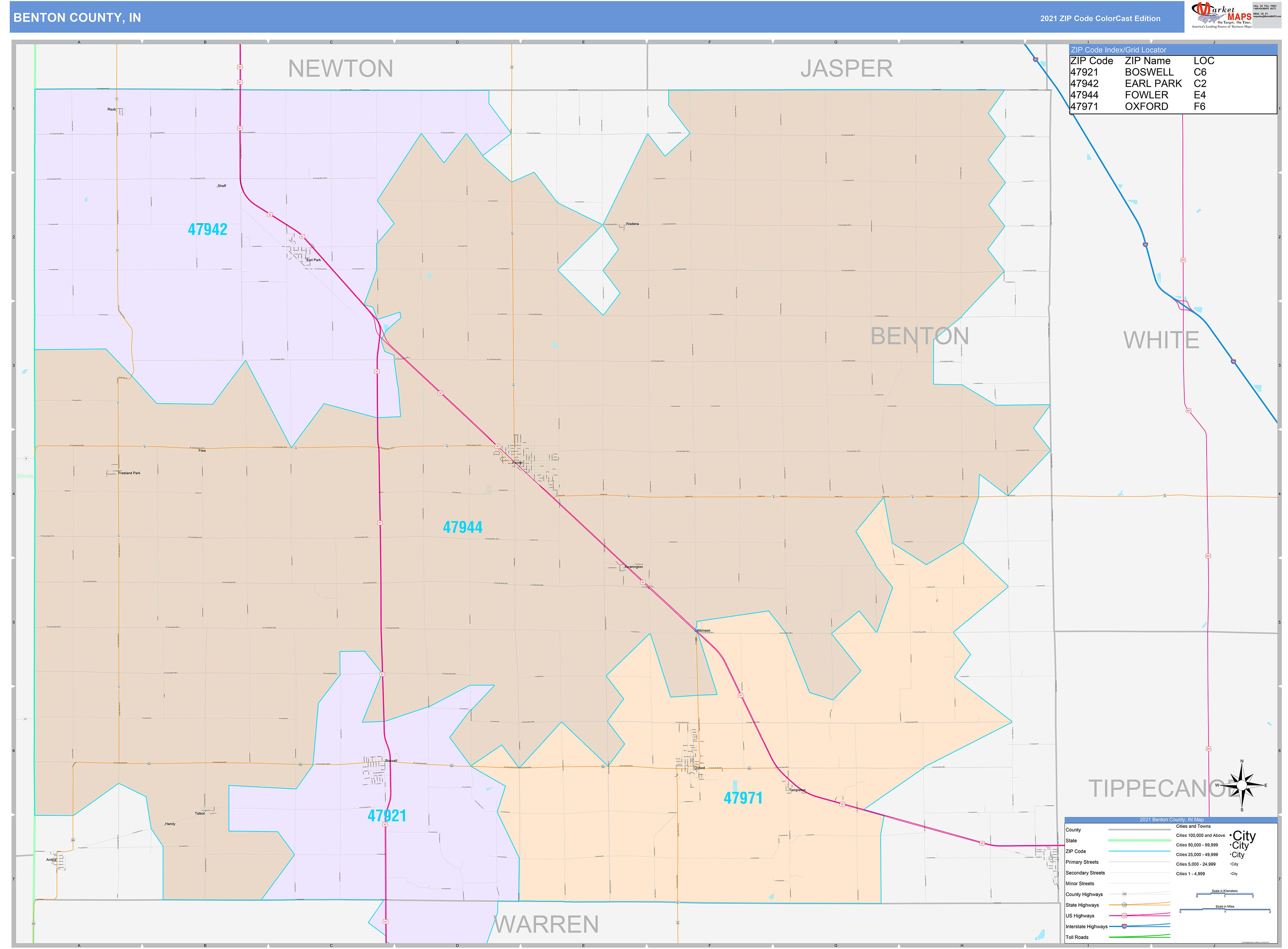 benton-county-in-wall-map-color-cast-style-by-marketmaps