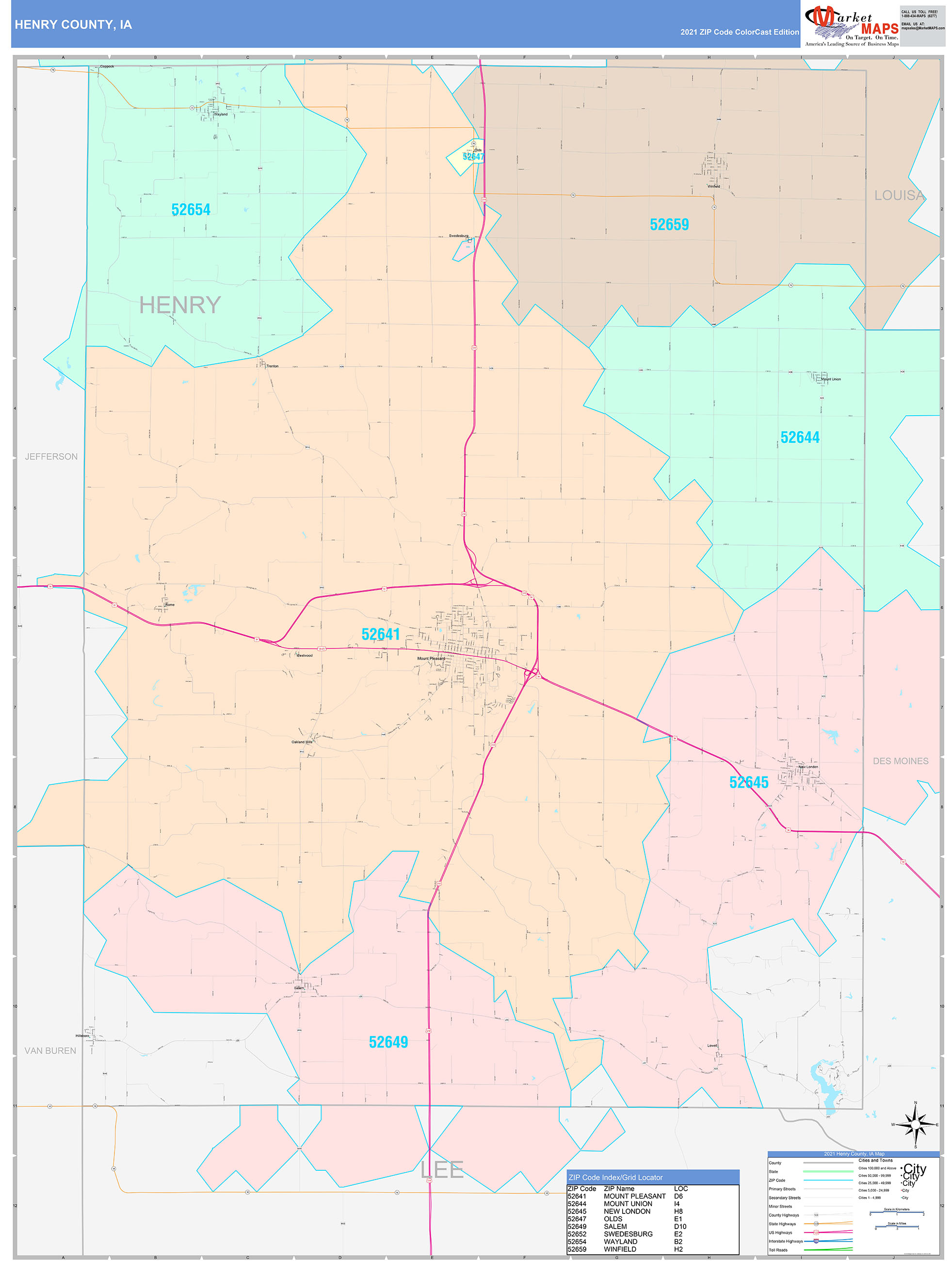 henry-county-ia-wall-map-color-cast-style-by-marketmaps