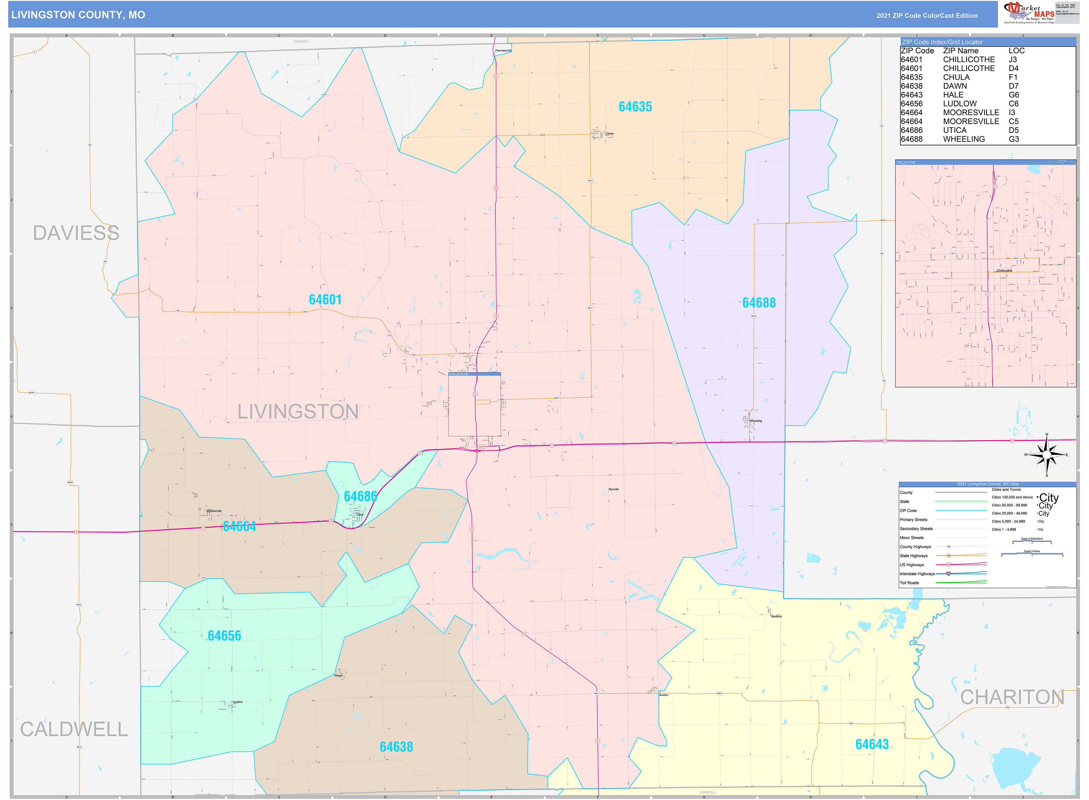 howell township map