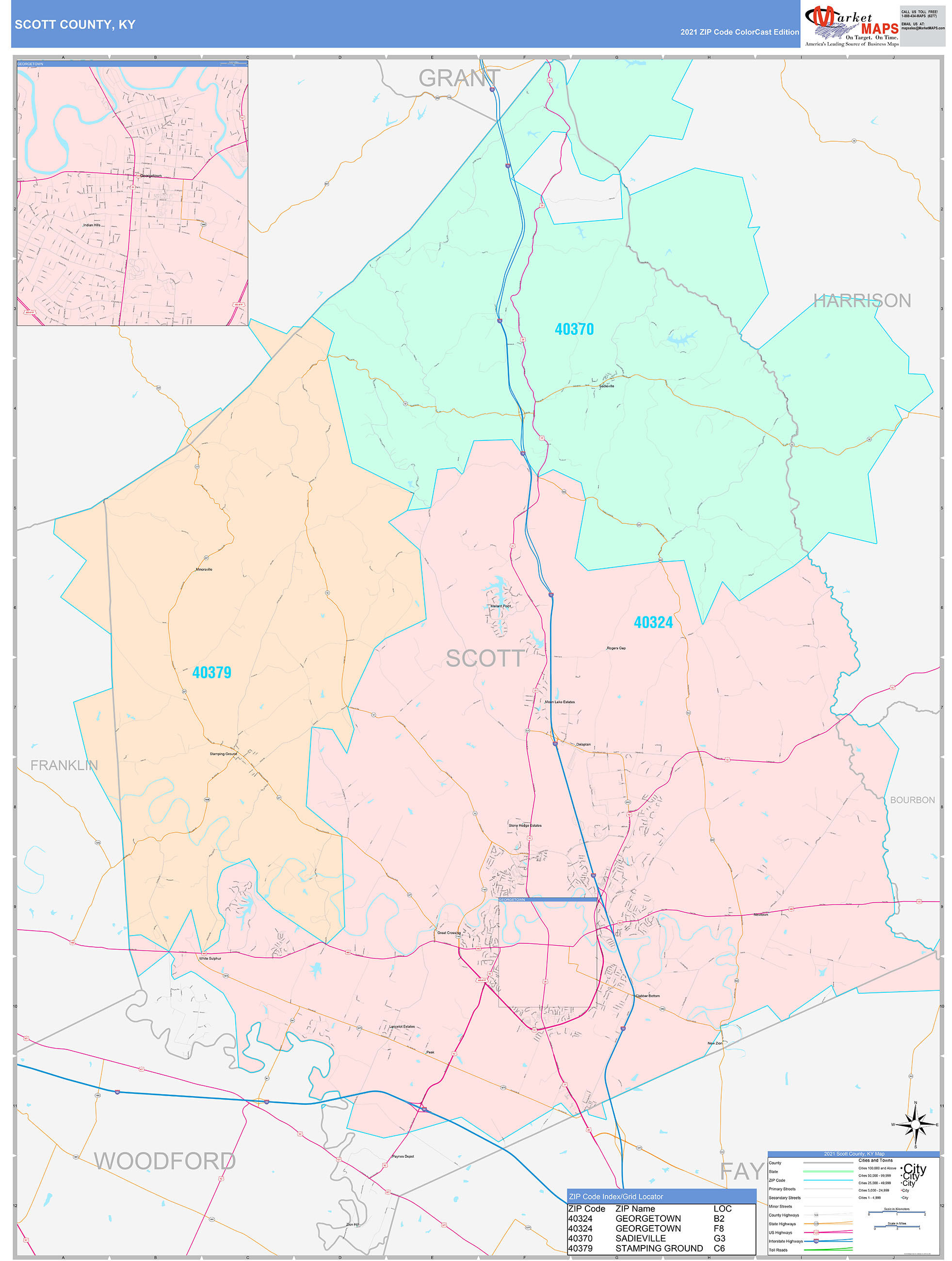 Scott County Maps