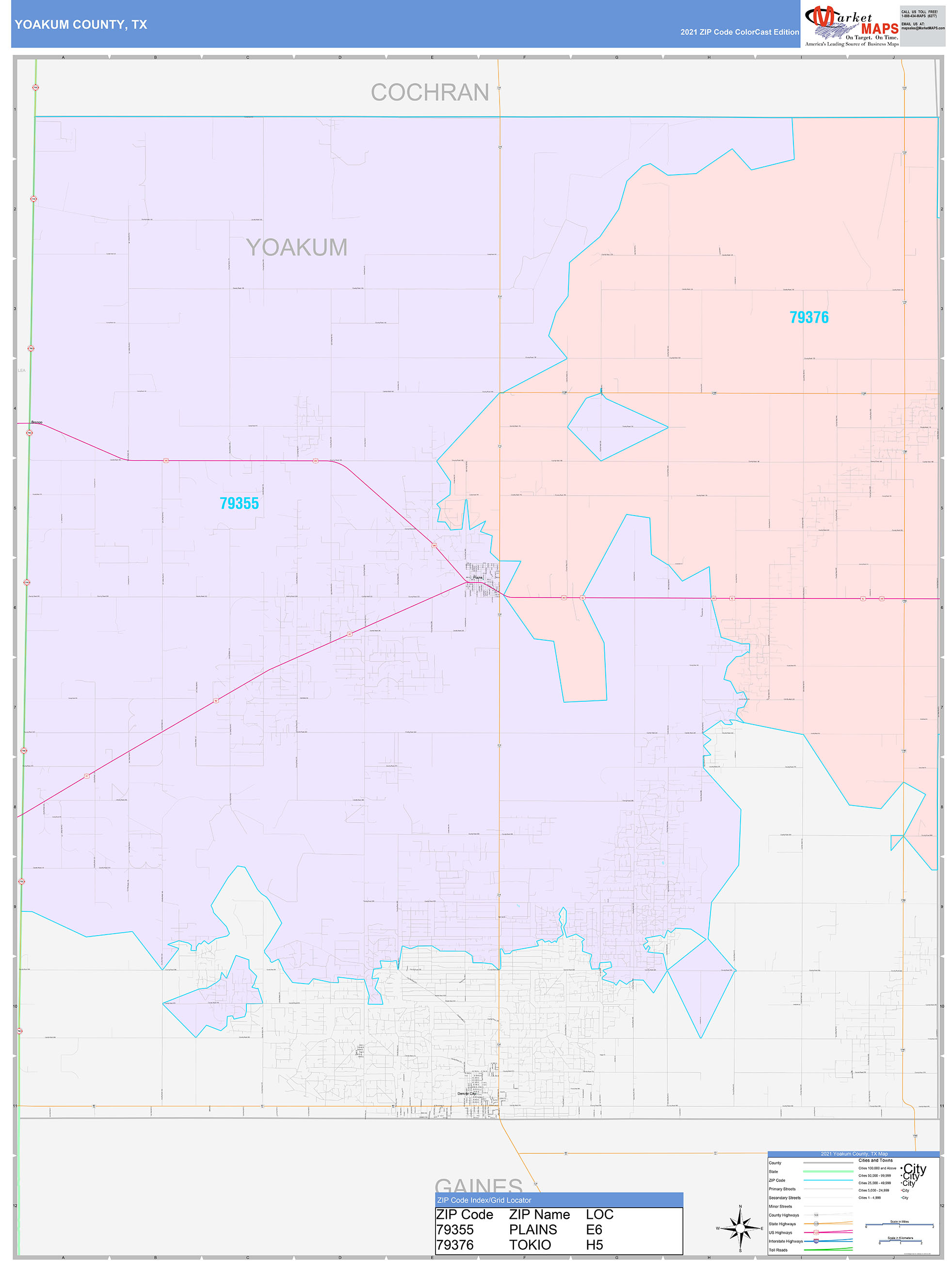 Yoakum County Texas Map Printable Maps - vrogue.co