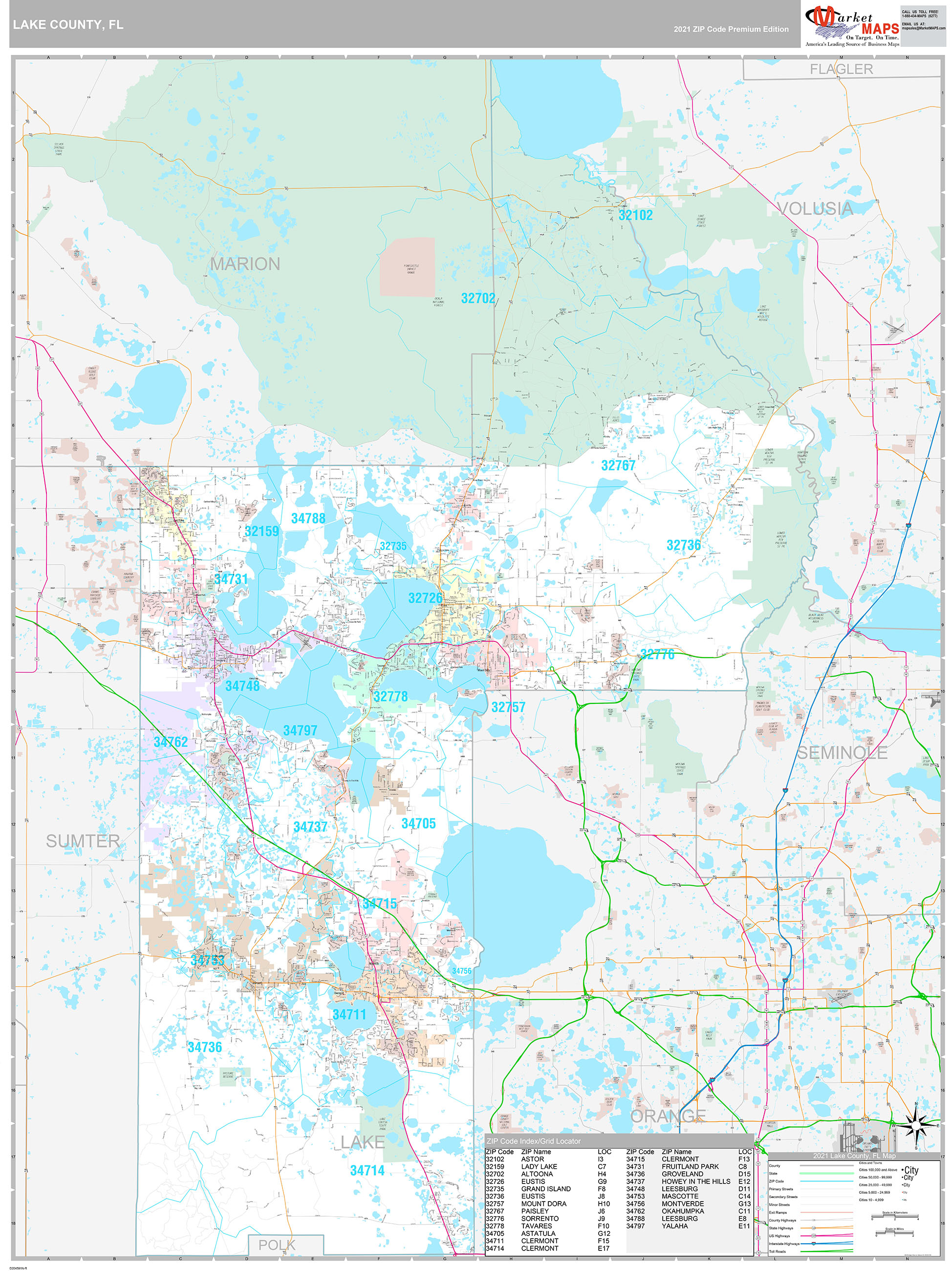 Lake County Maps Photos