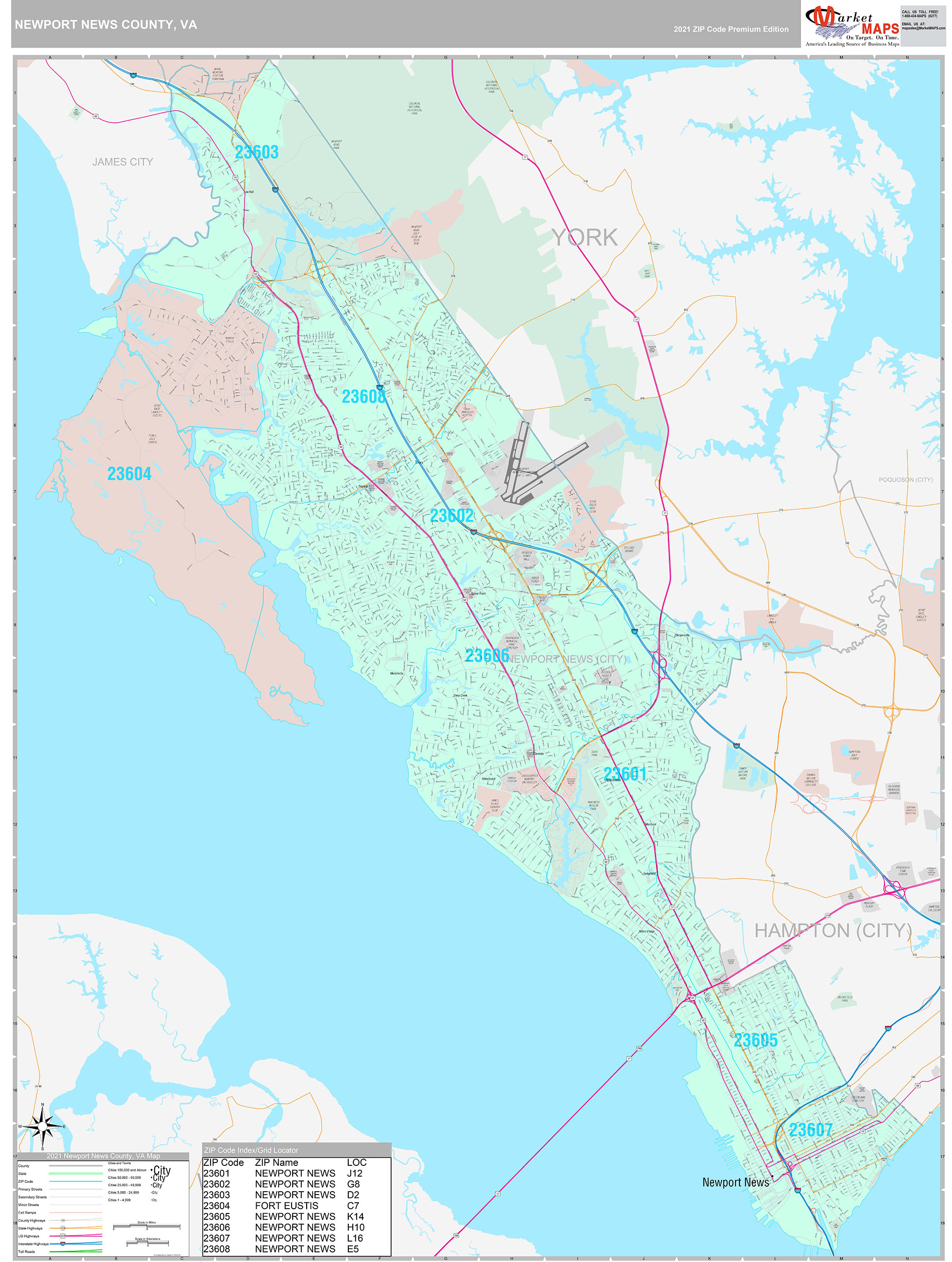 Newport News Zip Code Map United States Map 0933